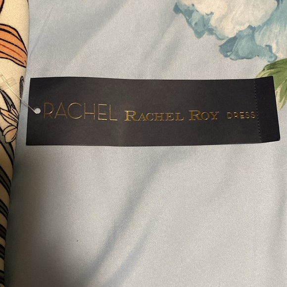 RACHEL Rachel Roy One Shoulder Dress White Orange - Picture 7 of 7